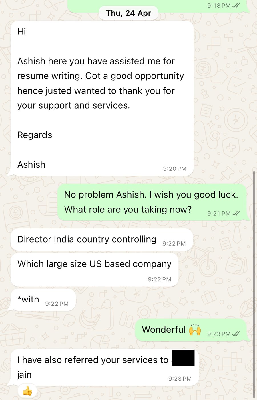 Client message 4